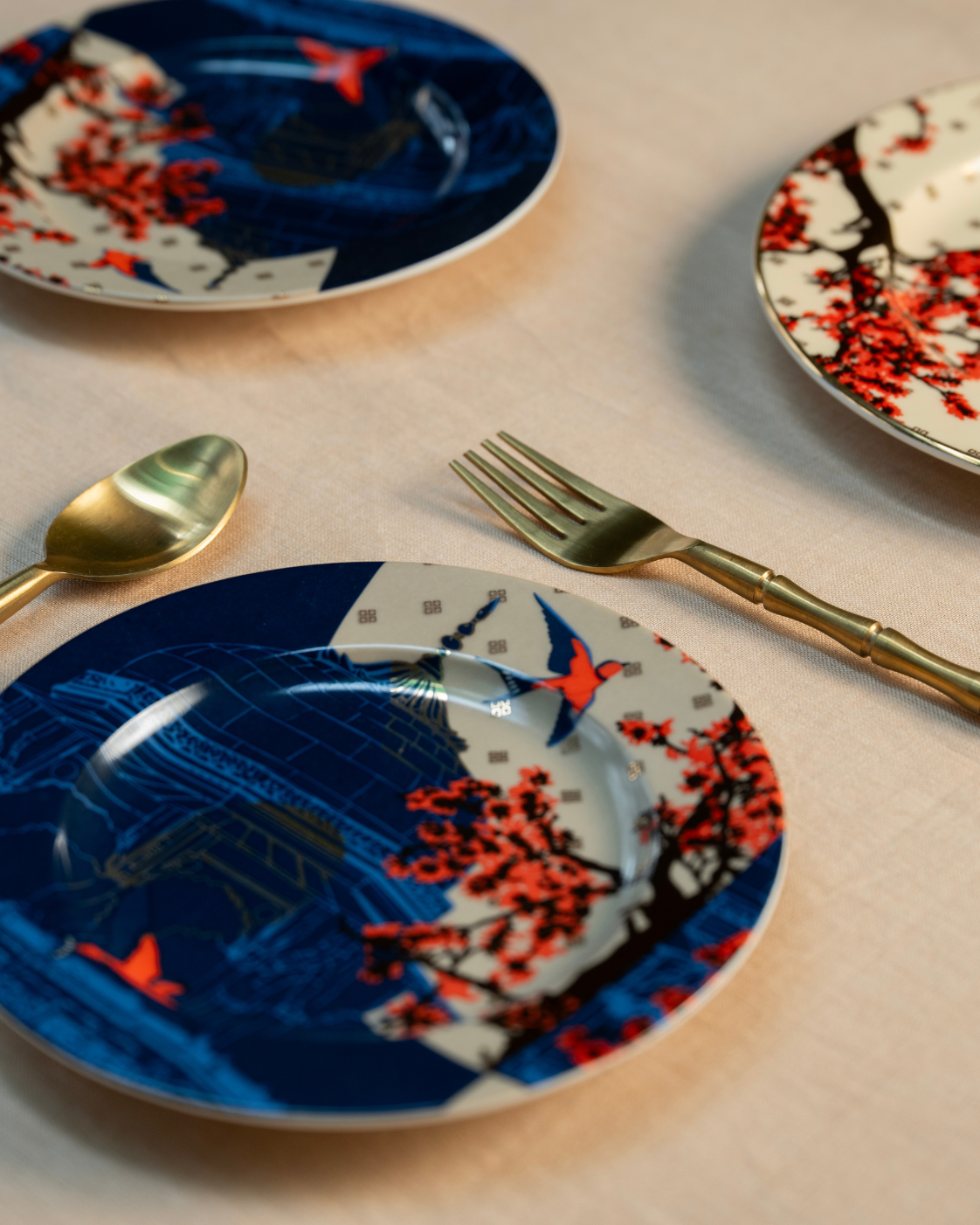 Bamboo Gold Cutlery Collection