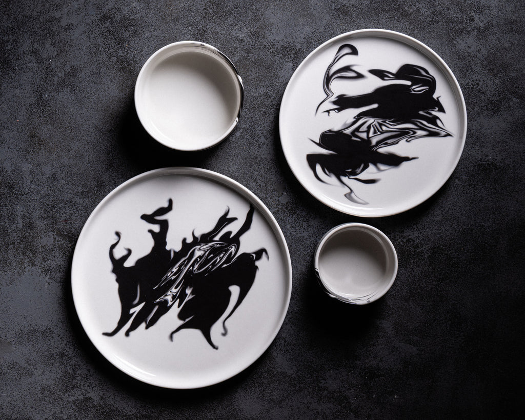 Fire & Smoke Dinner Plate