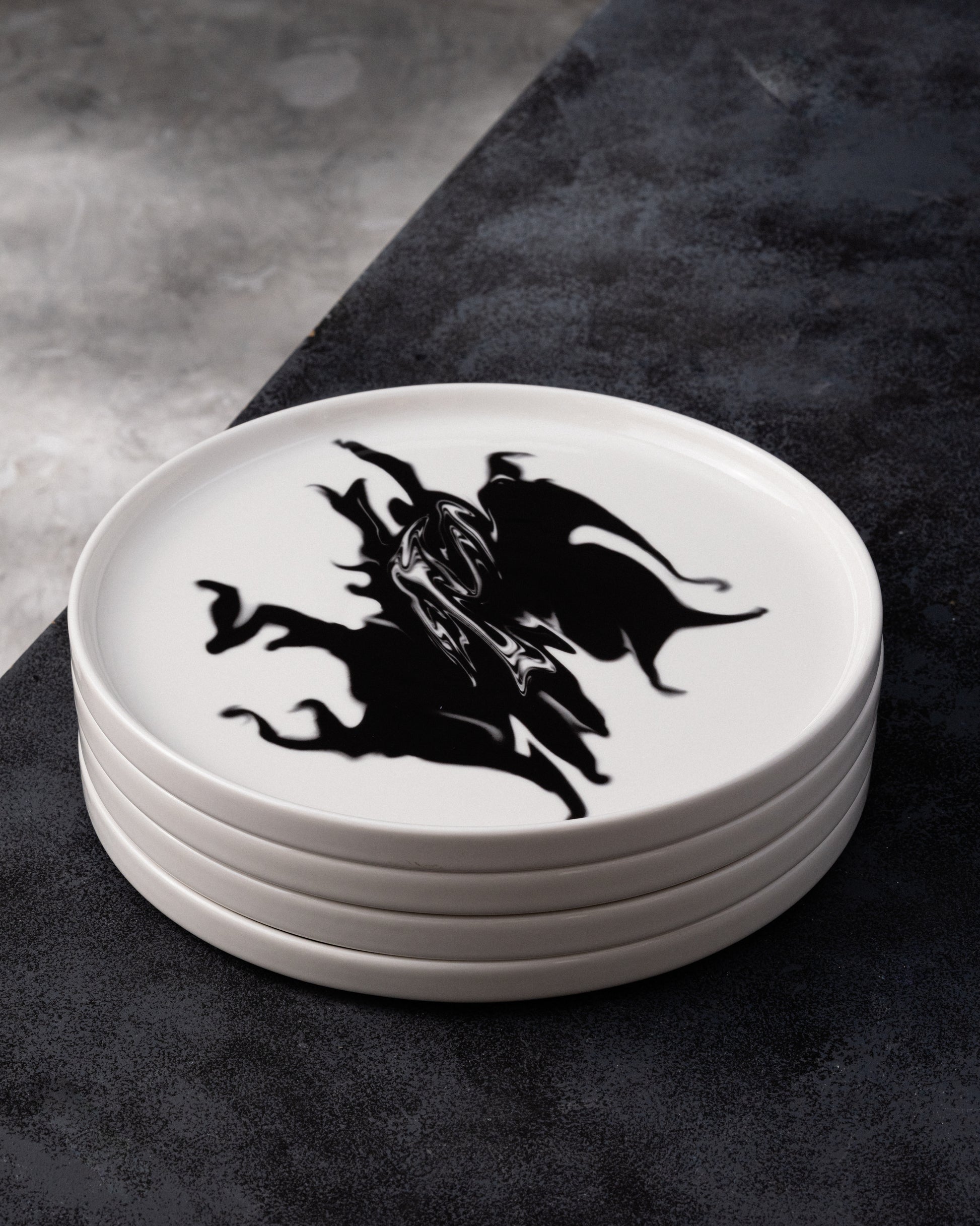 Fire & Smoke Dinner Plate