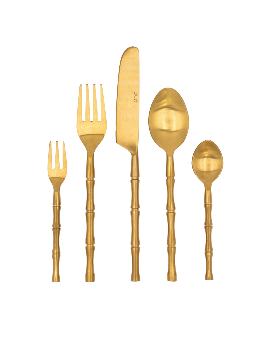Bamboo Gold Cutlery Collection