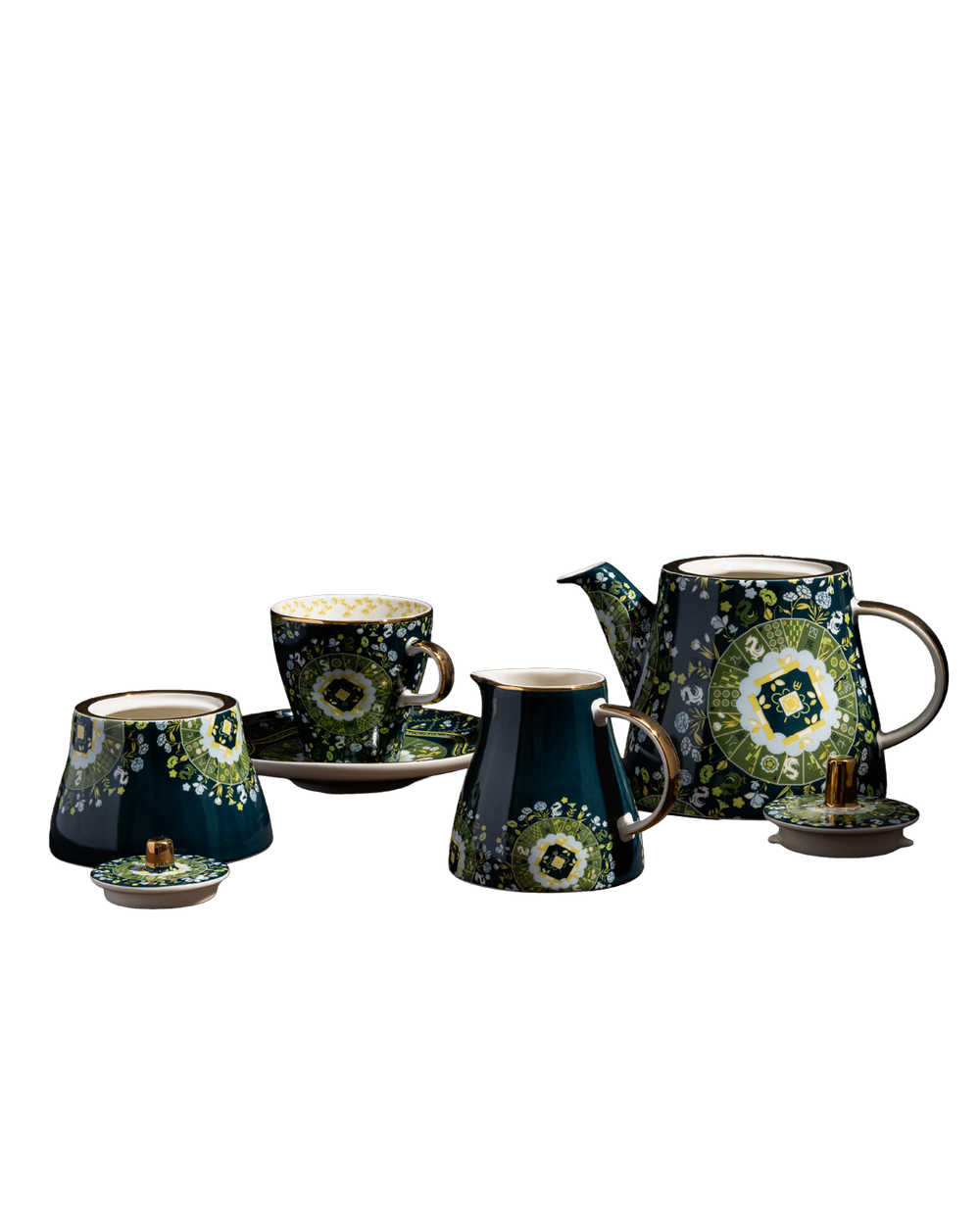Mahjong Royale Teaware Set